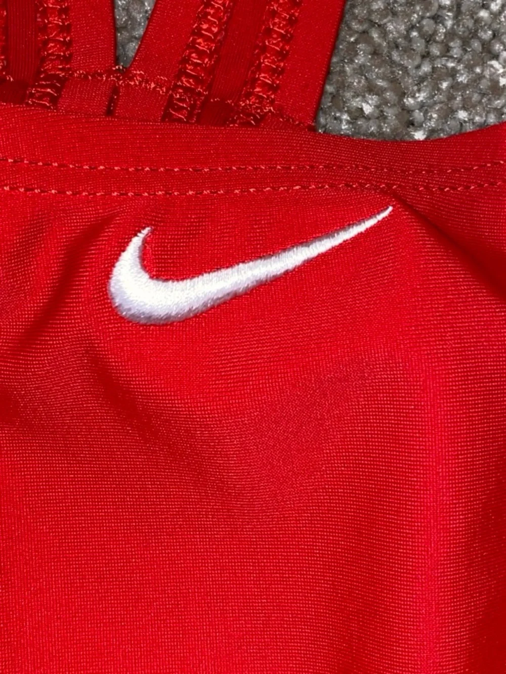 Nike Bathing Suit Red One Piece Woman’s Size 10 Swimsuit Beach Summer Pool